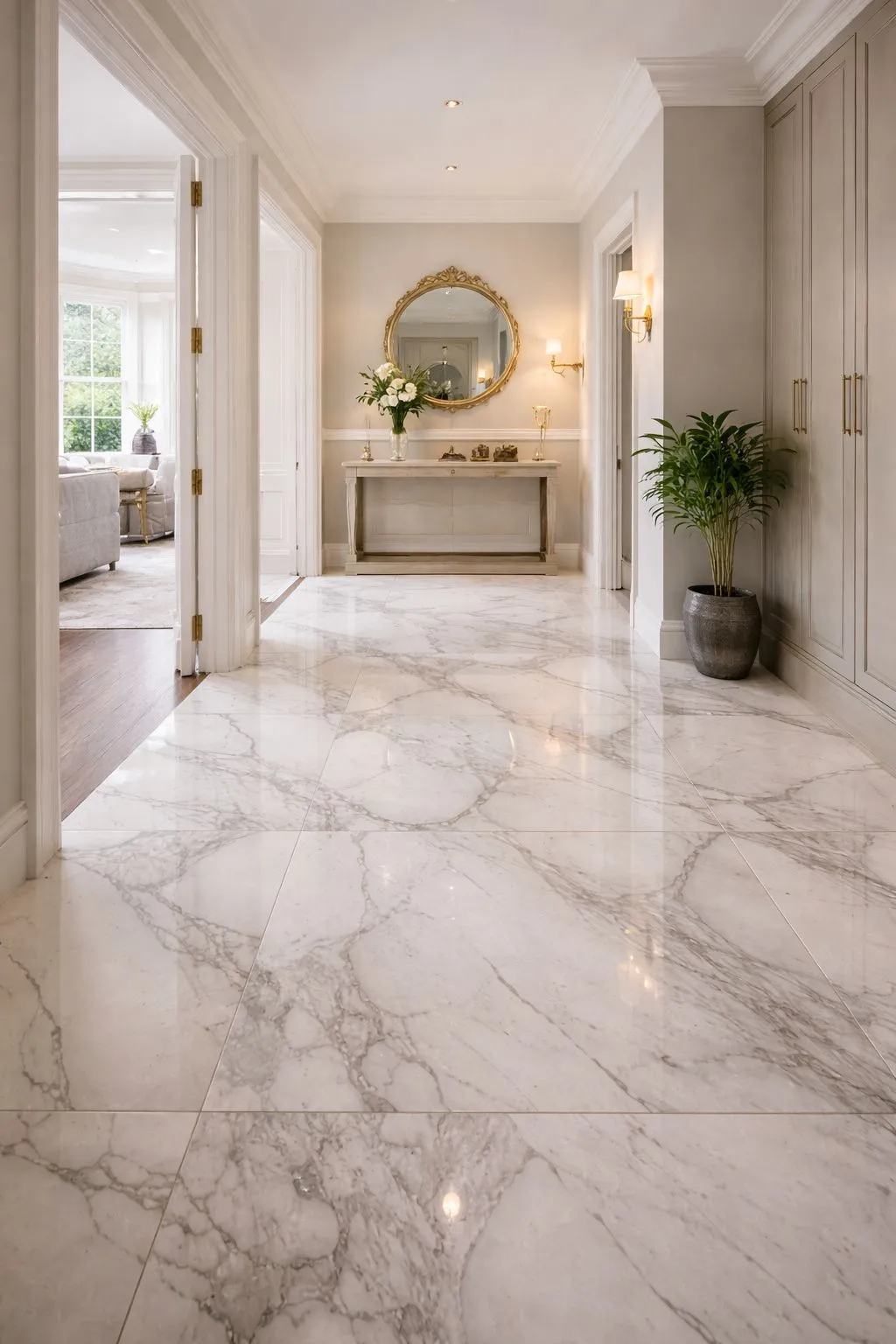 Original floor restoration in Chelsea townhouse