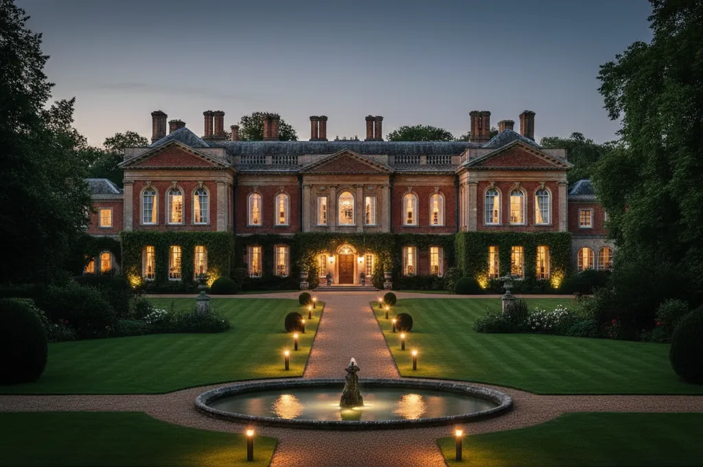 Modern South Wales home under construction with scaffolding and steel framing
