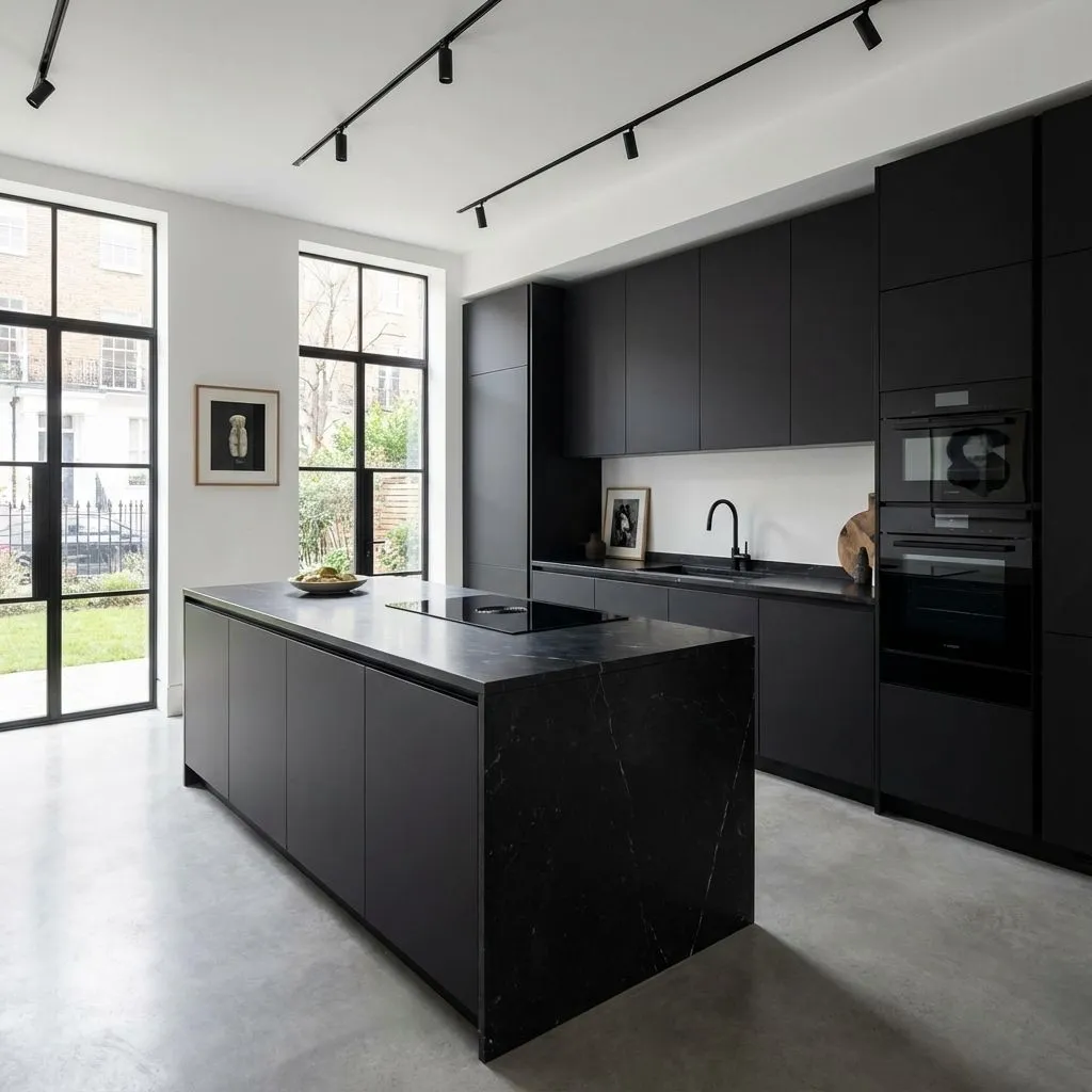 Illustrative contemporary kitchen finish style
