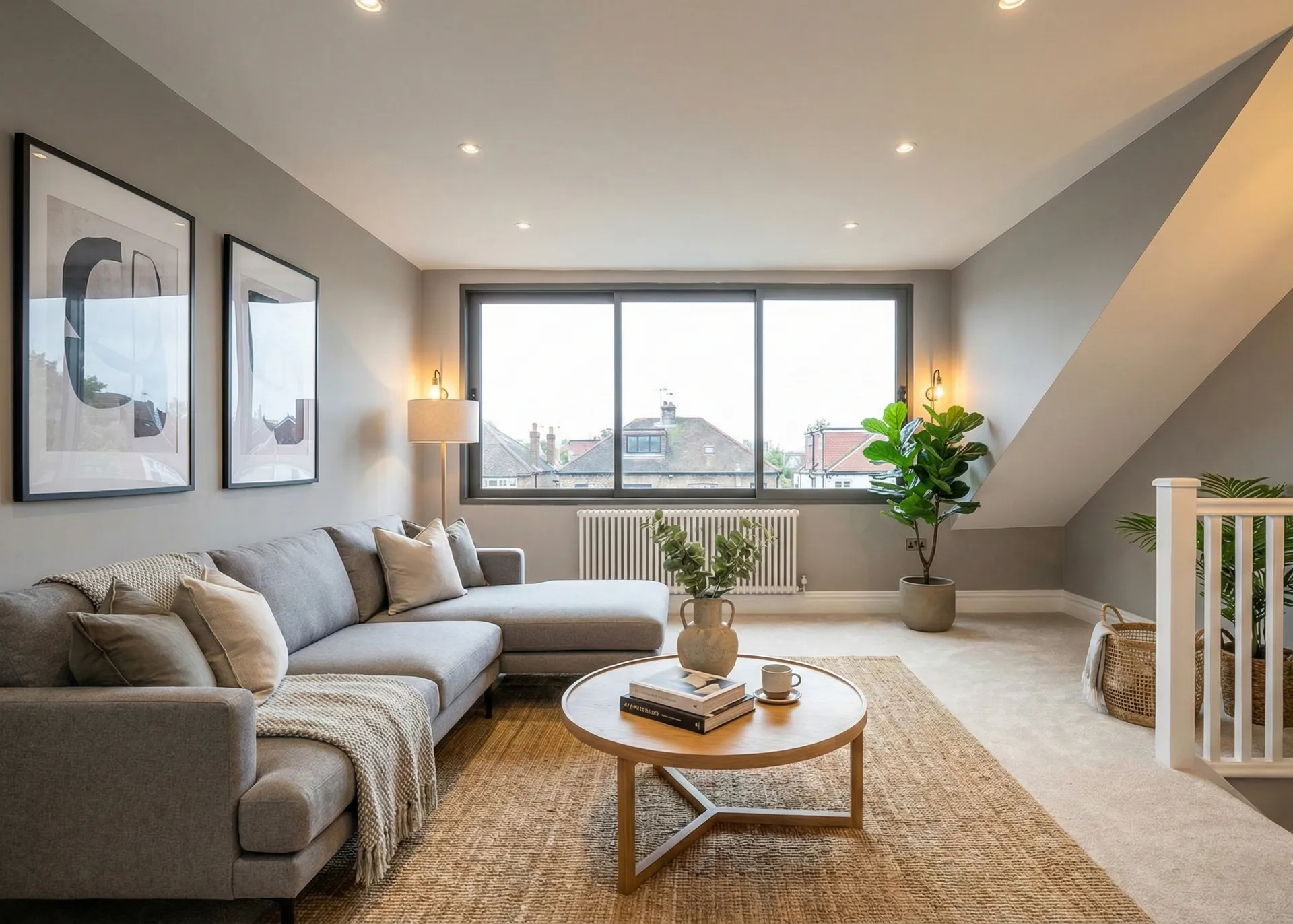 Illustrative dormer loft conversion layout