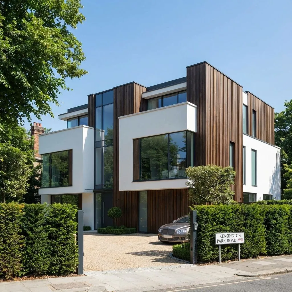 Illustrative detached new build home style