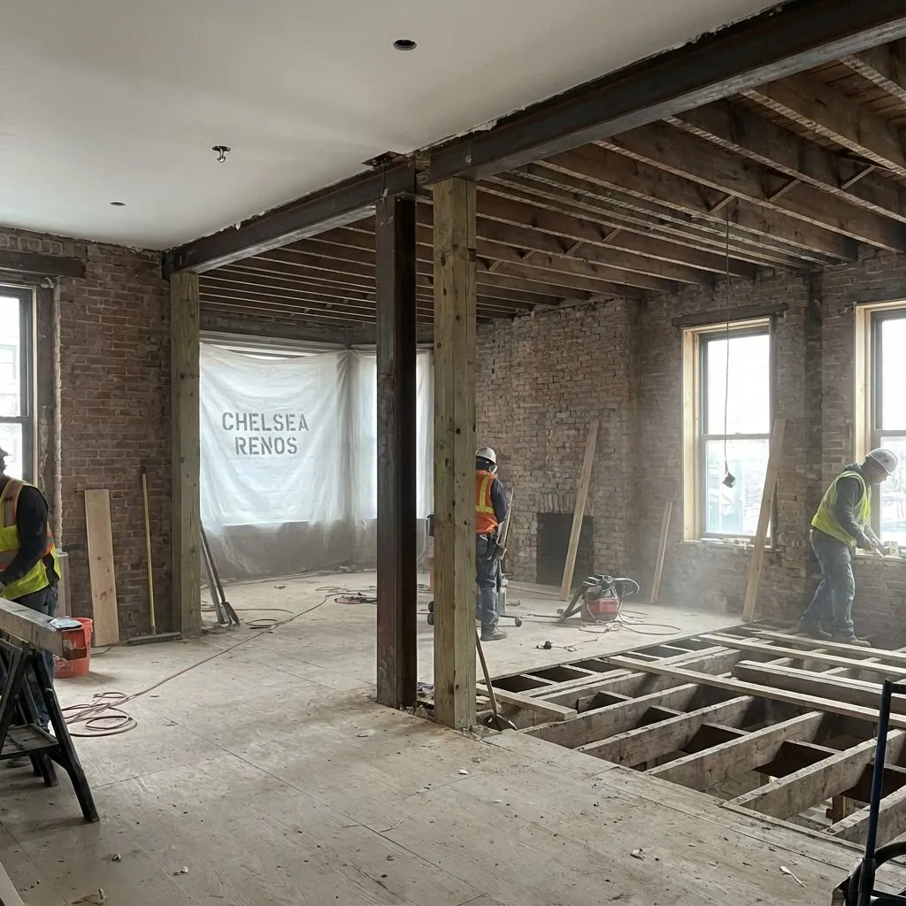 Illustrative load-bearing alteration style